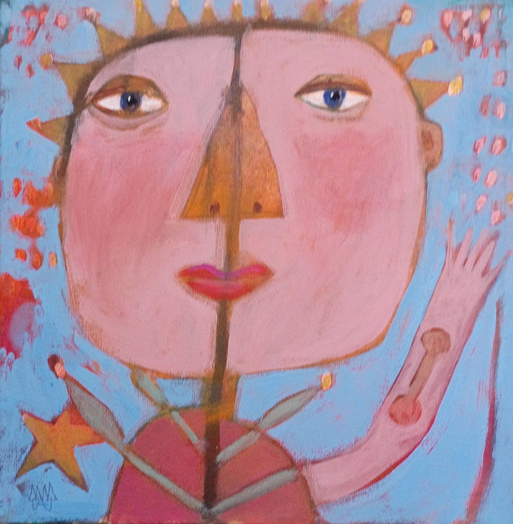 A Friend of Mine 12 x 12 Acrylic on Canvas $300