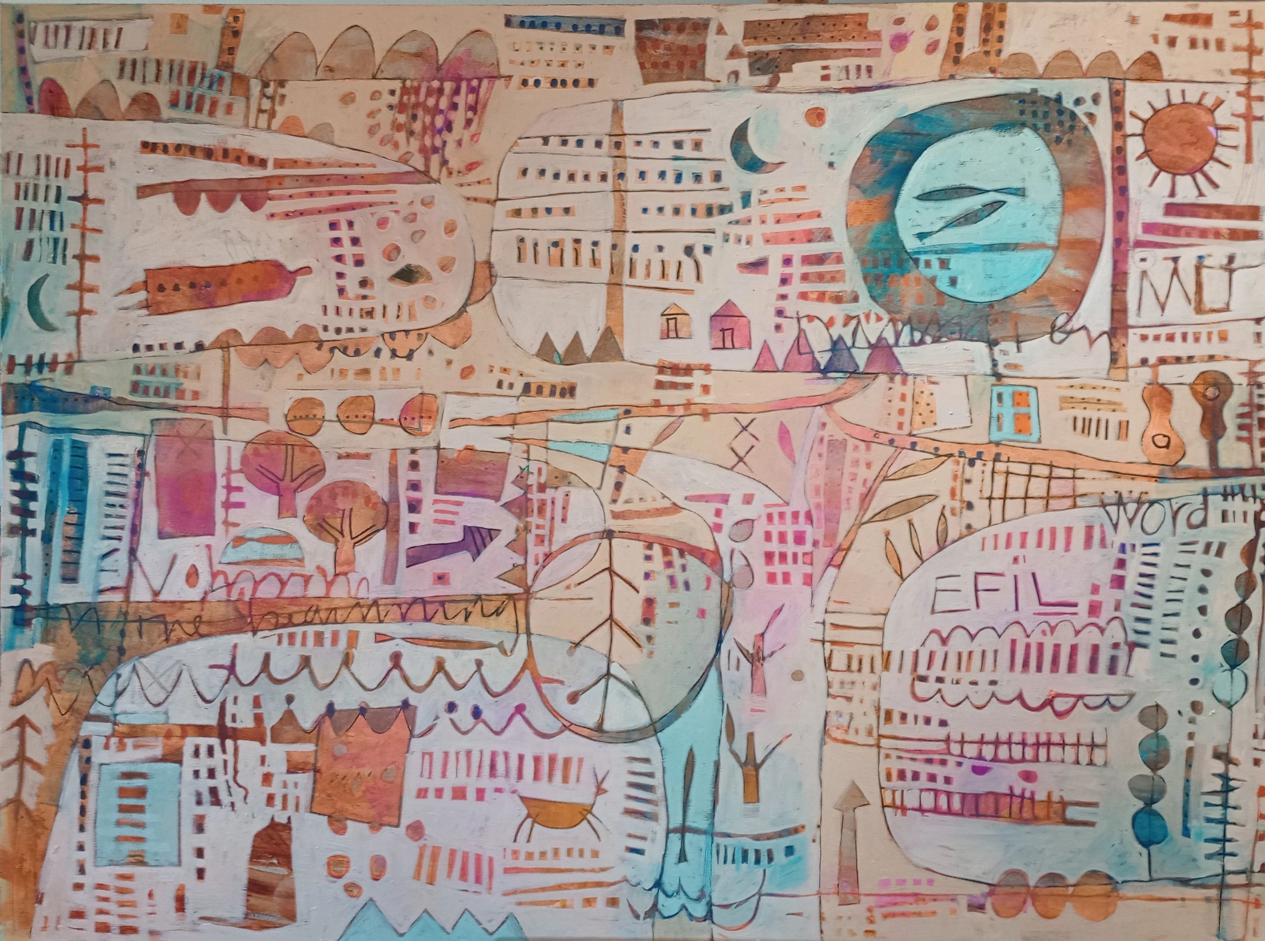 All of It painting by Mary Moore Bailey